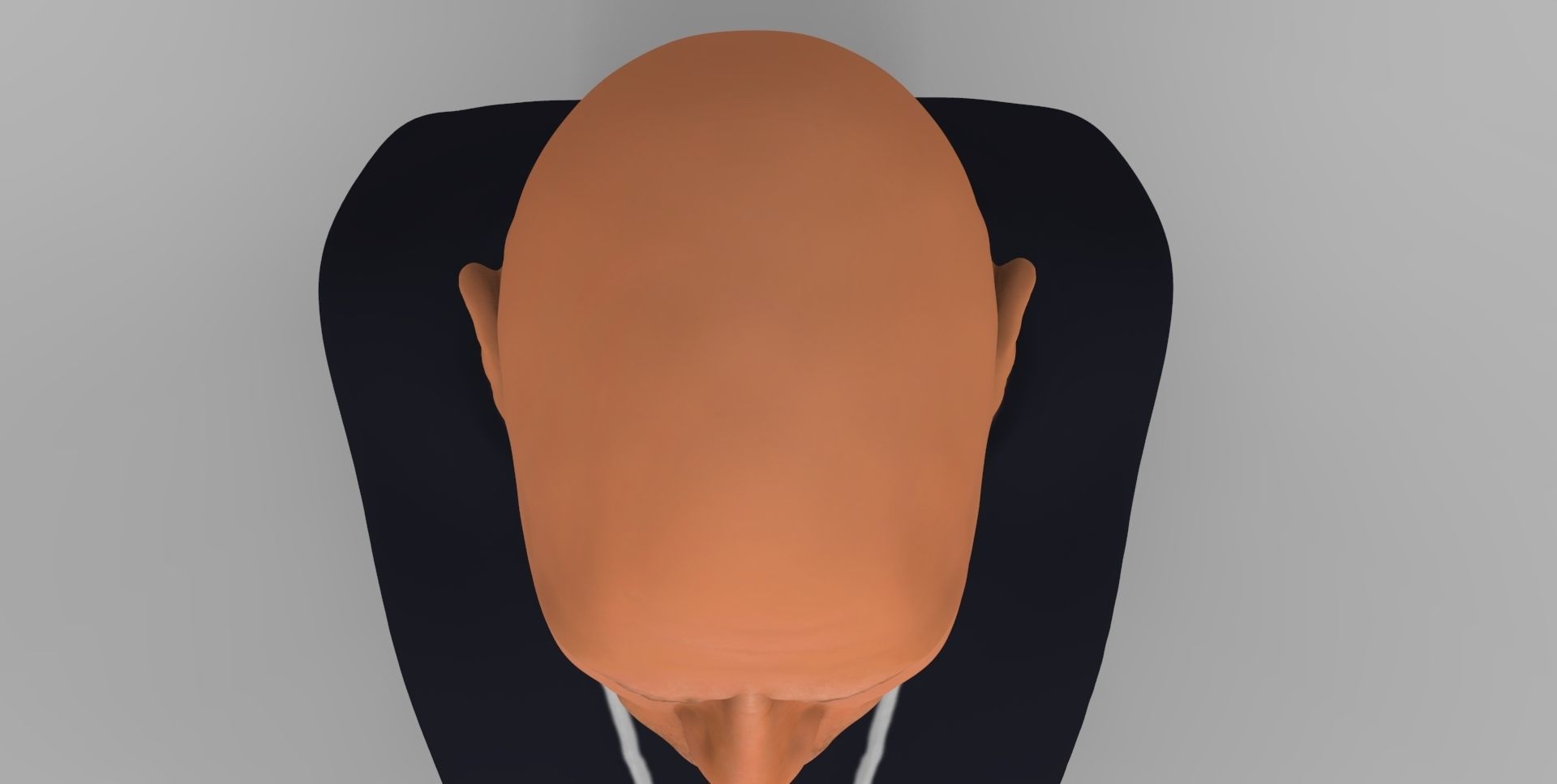 Dwayne Rock Johnson bust ready for full color 3D printing  3D print model_20