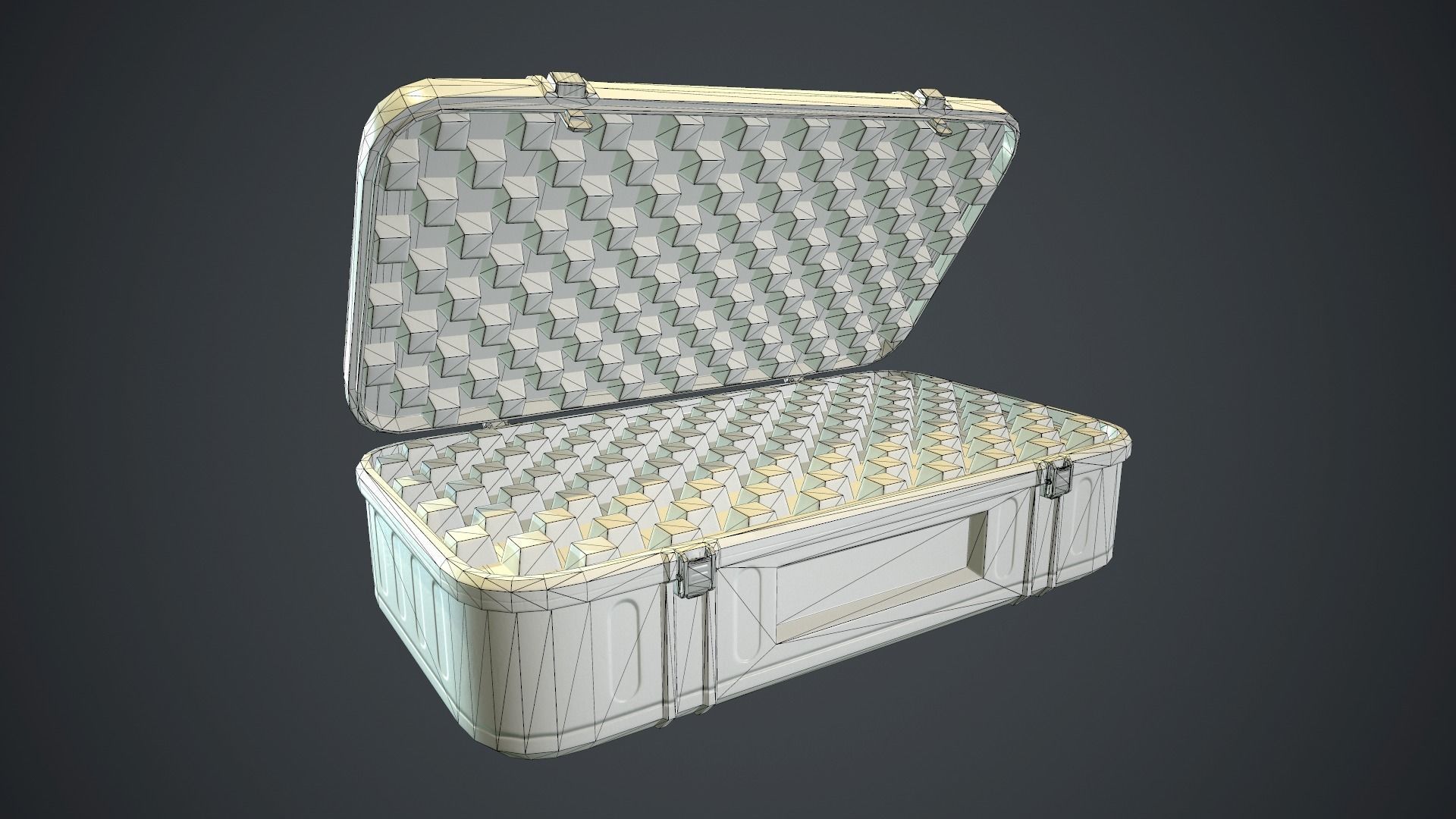 Metal Case PBR Game Ready Low-poly 3D model_18