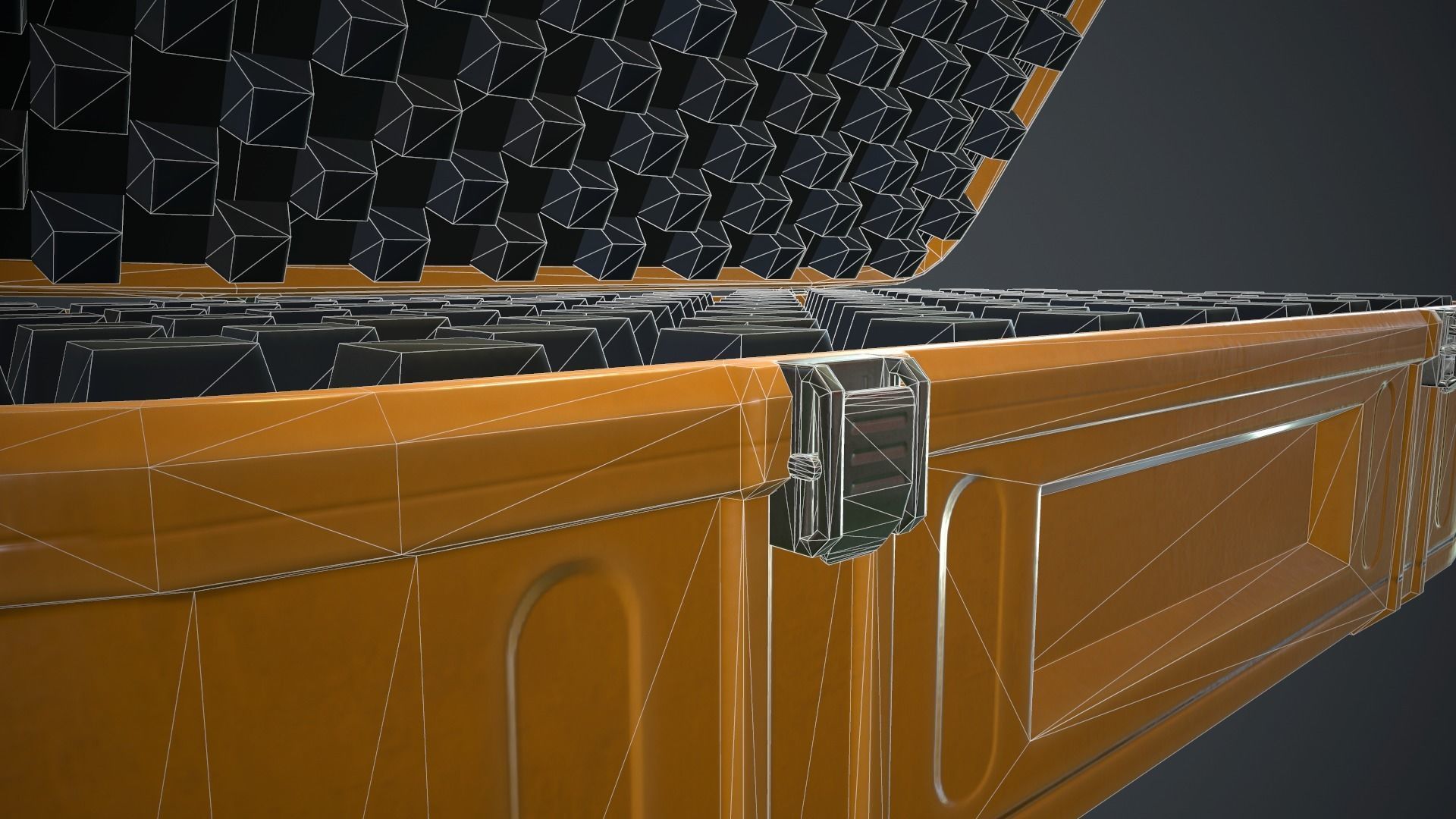 Metal Case PBR Game Ready Low-poly 3D model_17