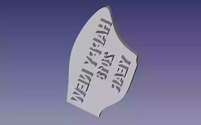 Form of a dog for 3D printing for cooking  3D print model