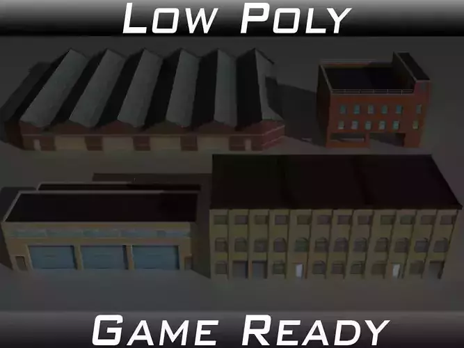 Factory Building Set 3