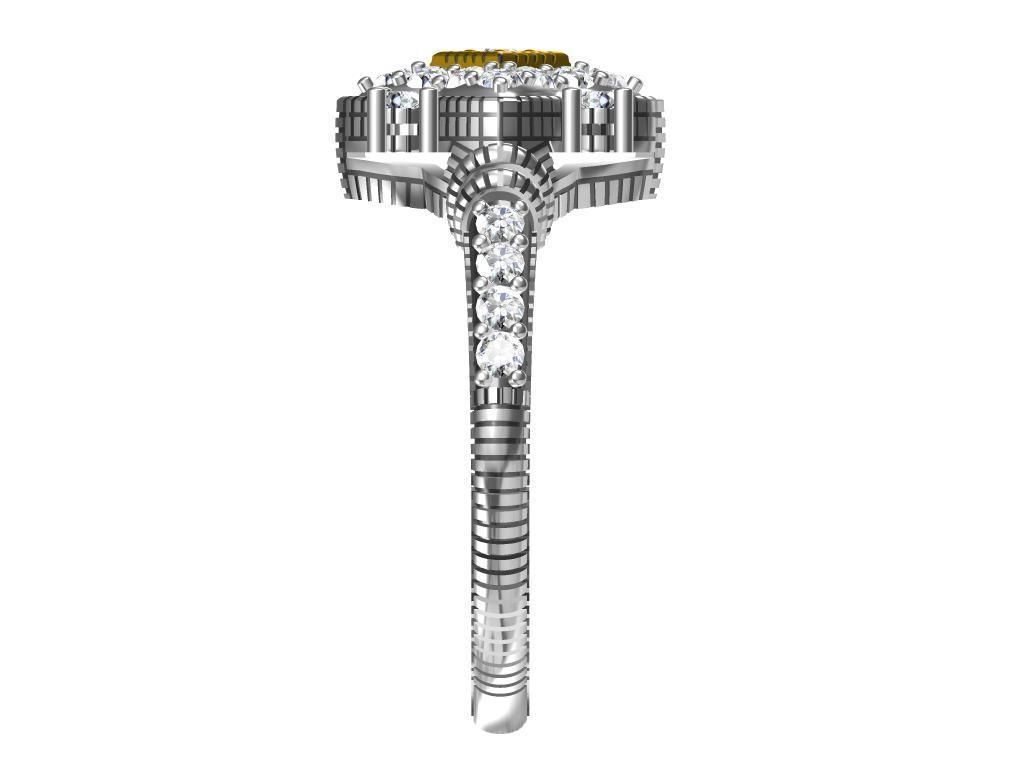 Wedding ring 3D print model 3D print model_1