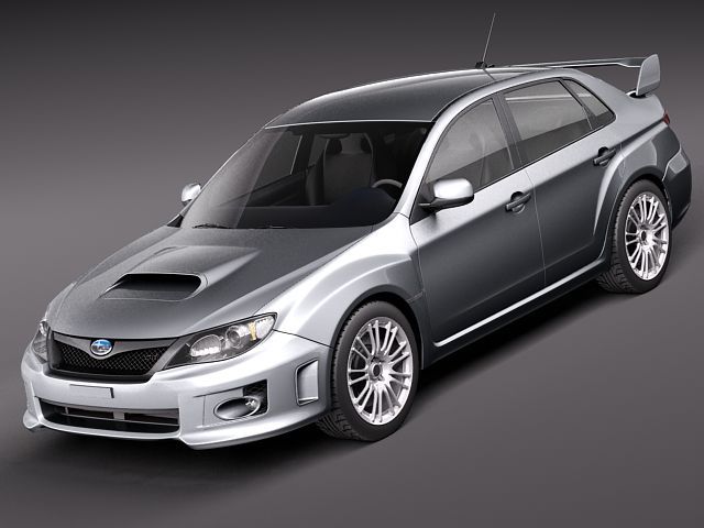 Subaru Impreza WRX STi sedan  3D model