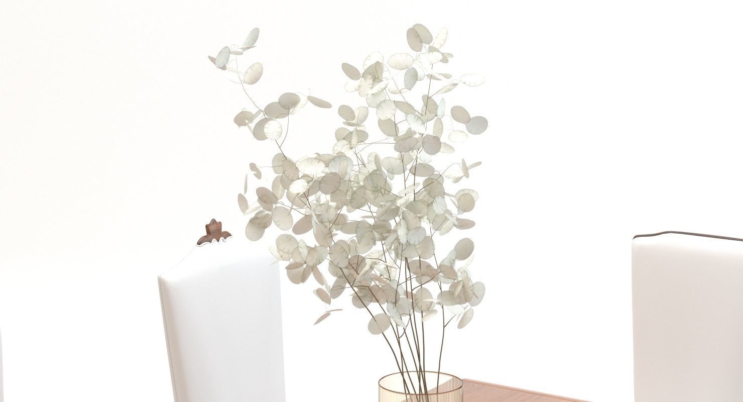 Classic Dining Room Set 3D model_6