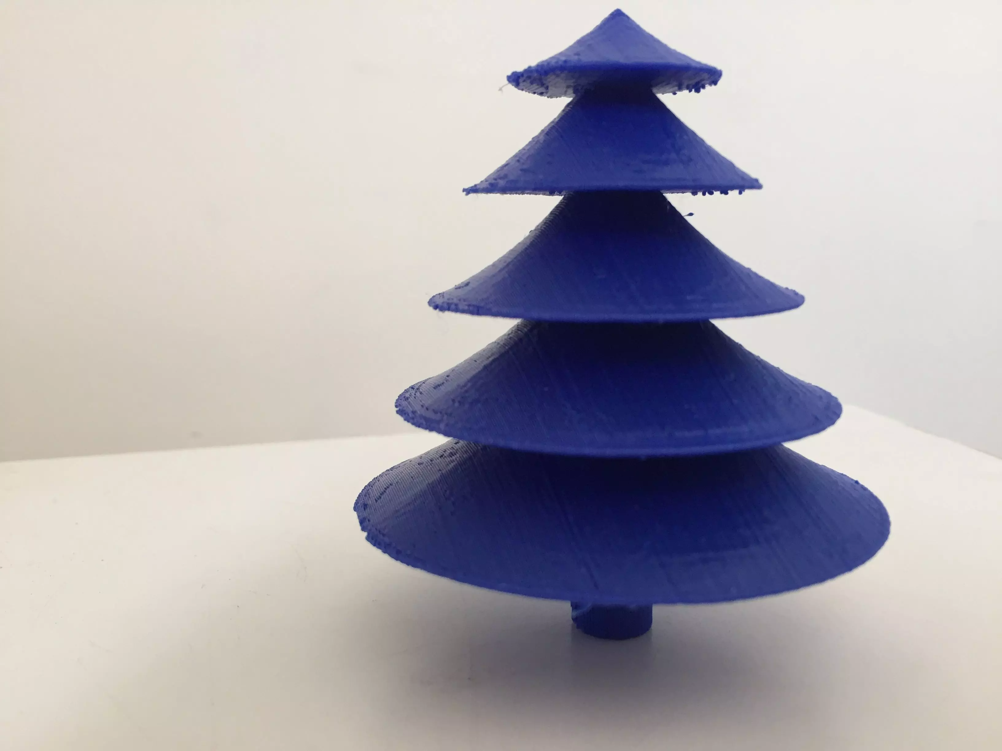 Table top Christmas tree Free 3D print model_0