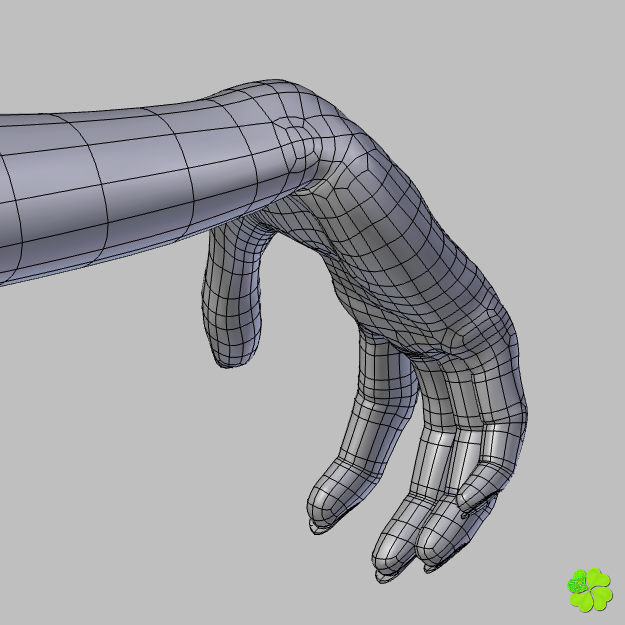 Ada sex female model low poly Low-poly 3D model_82