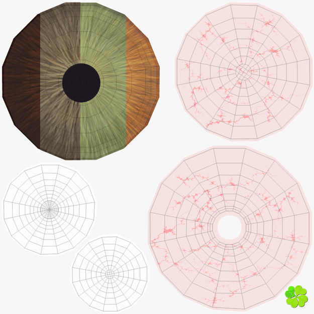 Ada sex female model low poly Low-poly 3D model_106