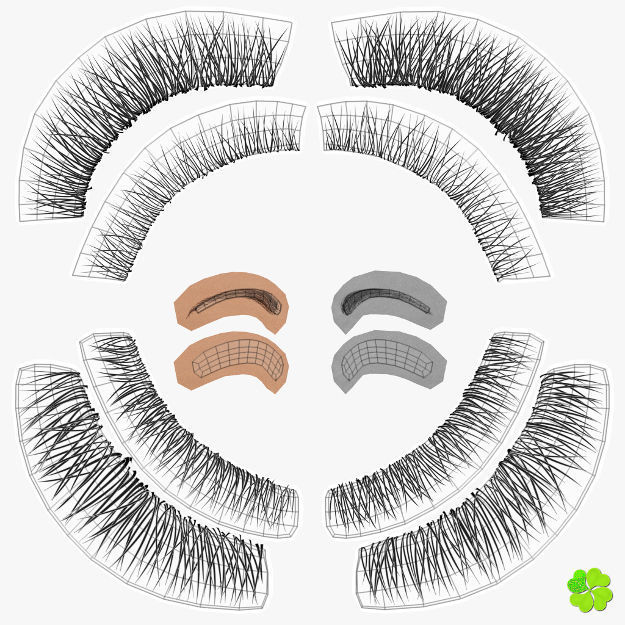 Ada sex female model low poly Low-poly 3D model_107