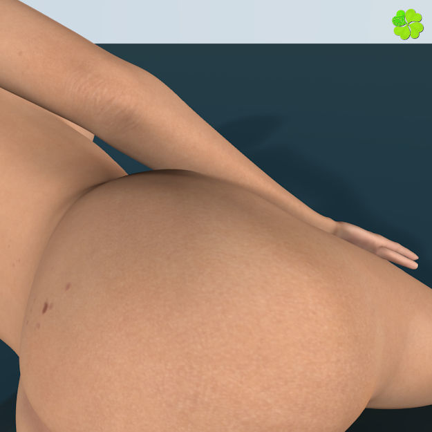 Ada sex female model low poly Low-poly 3D model_27