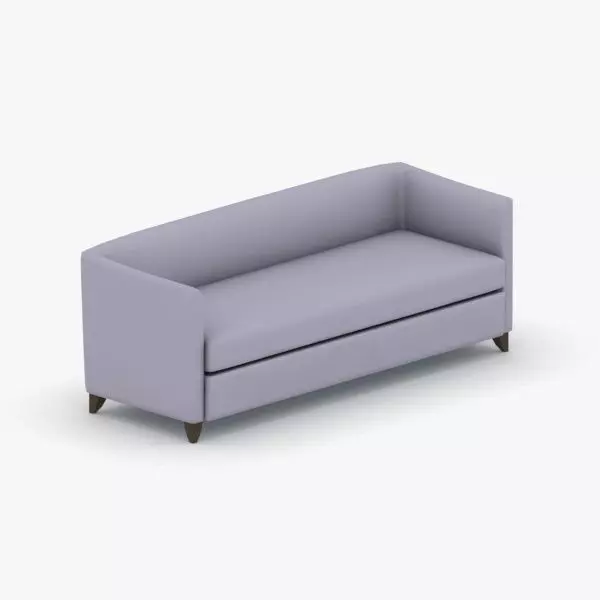1160 - Sofa Low-poly 3D model_0