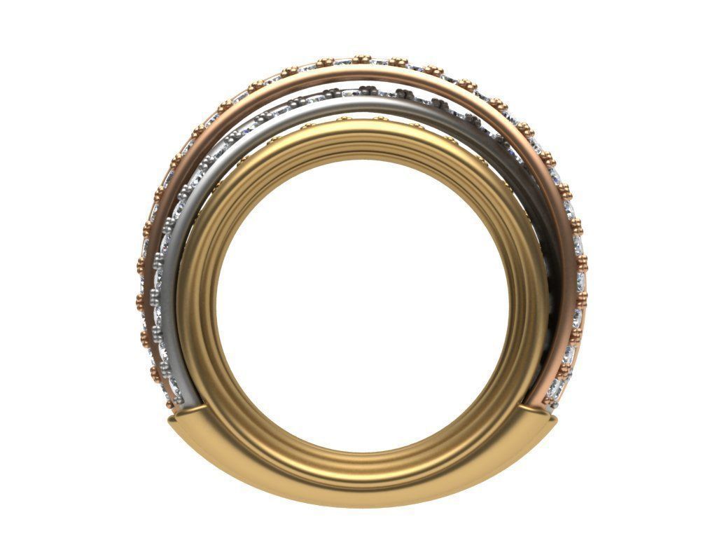 De GRISOGONO ring 3D print model_3