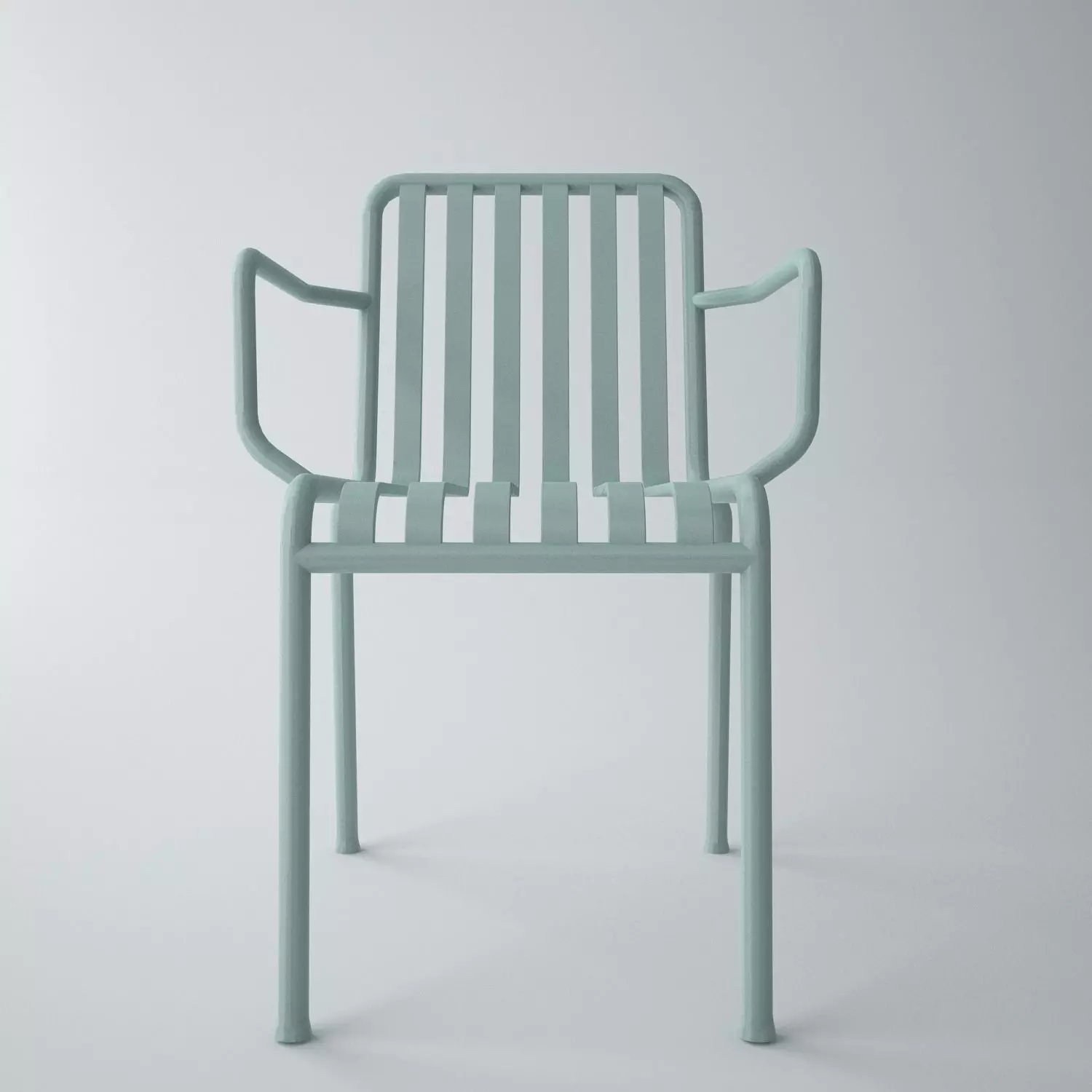 HAY Palissade Arm Chair 3D model_0
