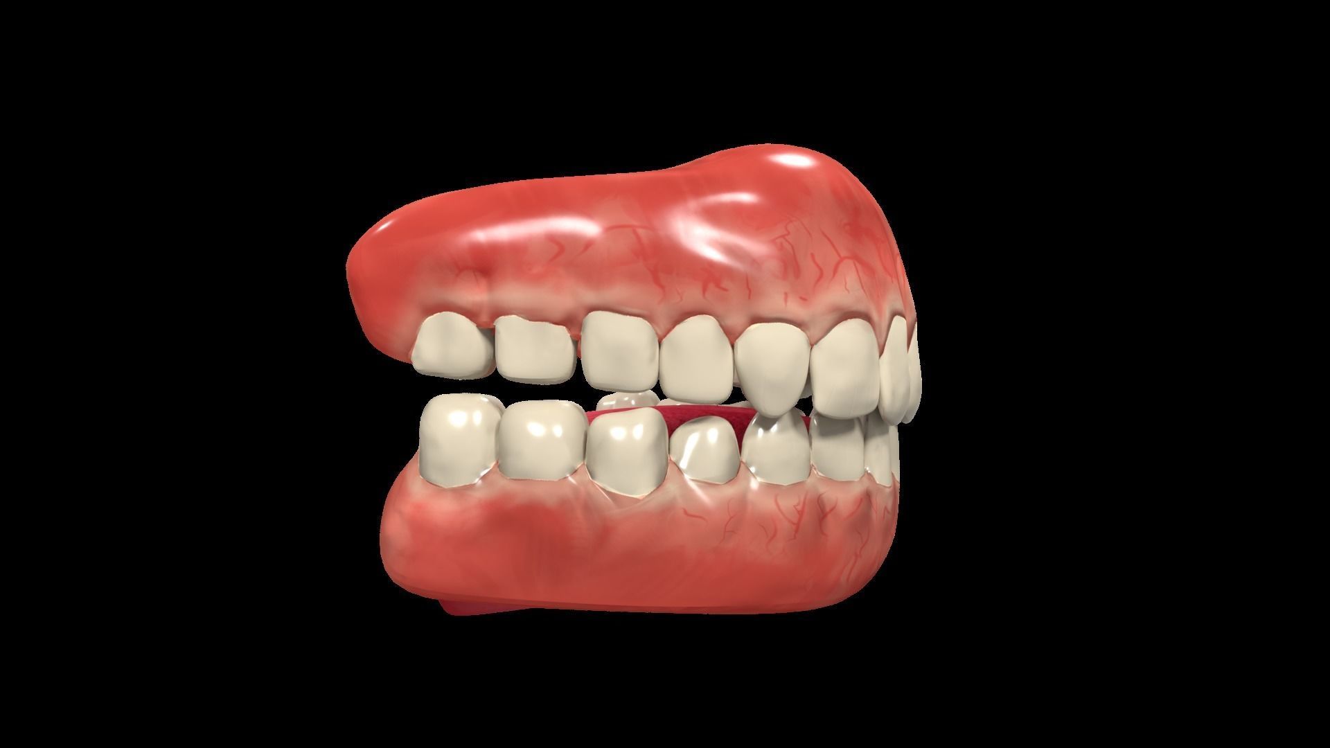 Man Character Low-poly 3D model_18