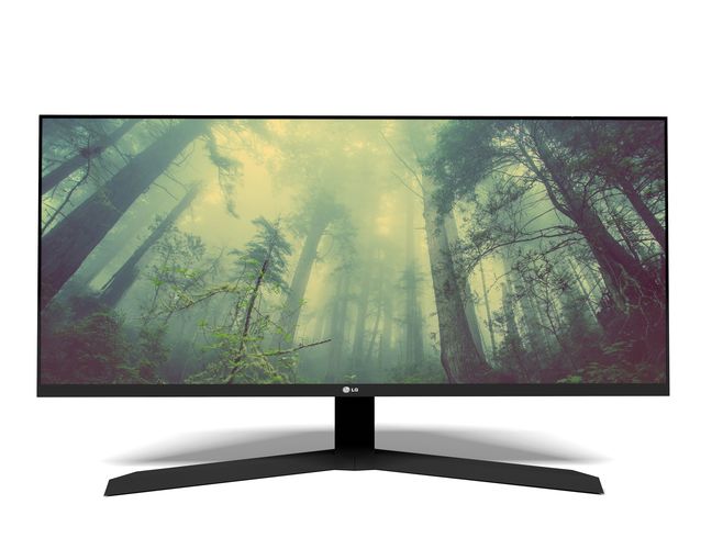 LG Ultra Wide Monitor 3D model