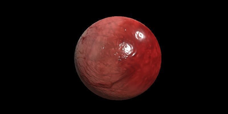 Eye Human Low-poly 3D model_8