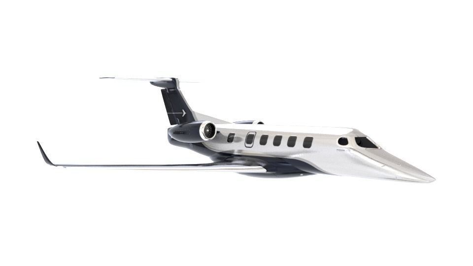 Realistic PBR Embraer Phenom 300 Private Jet Low-poly 3D model_25