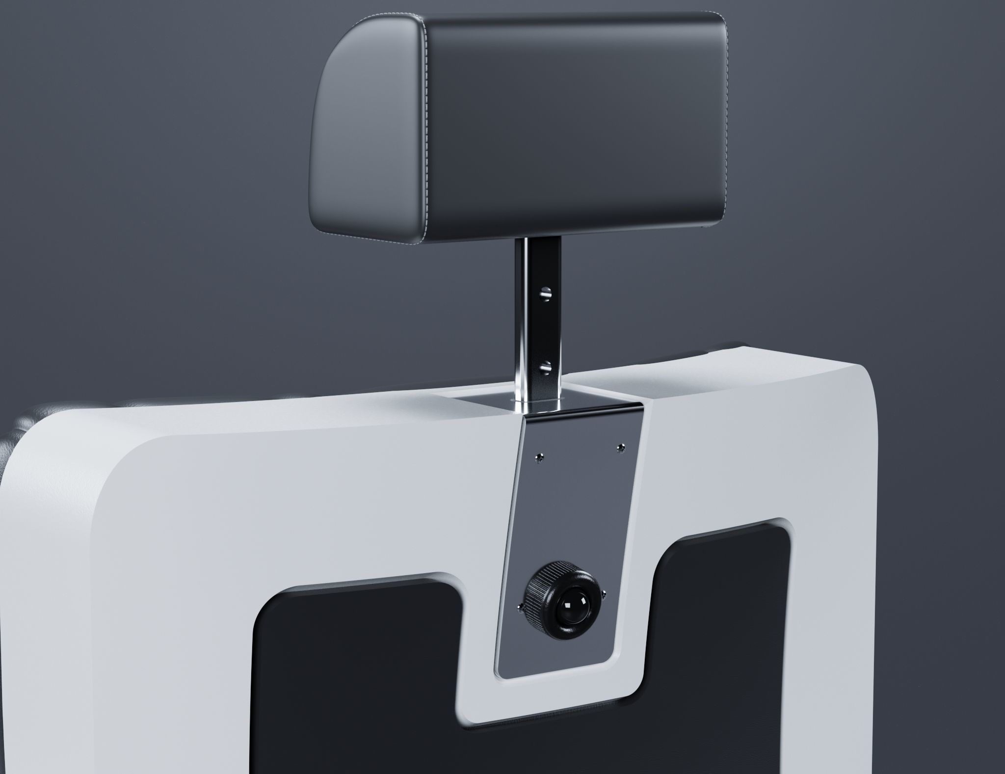 Barber Chair Free 3D model_5