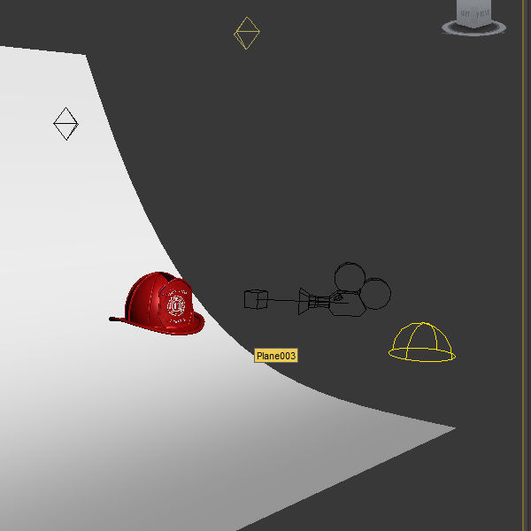 Fireman helmet 3D model_1