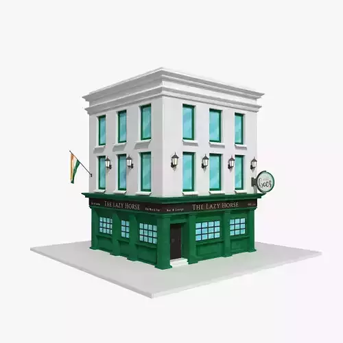 Irish pub building