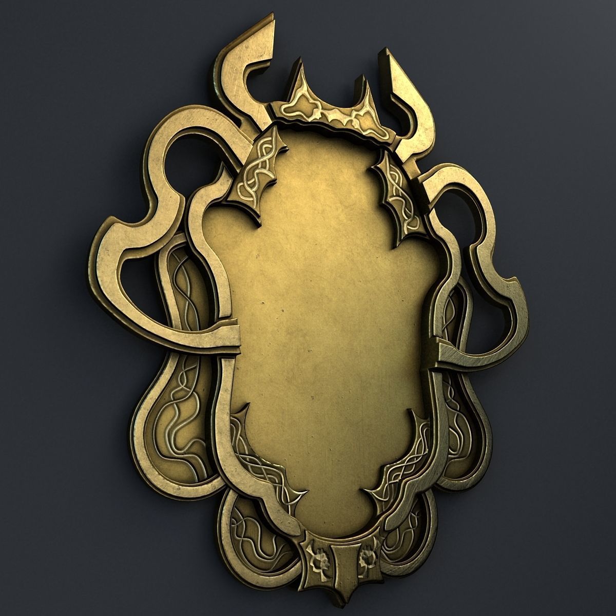 picture frame fantasy 2 3D model_3
