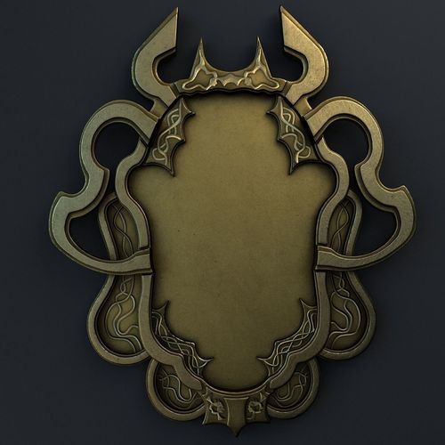 picture frame fantasy 2 3D model