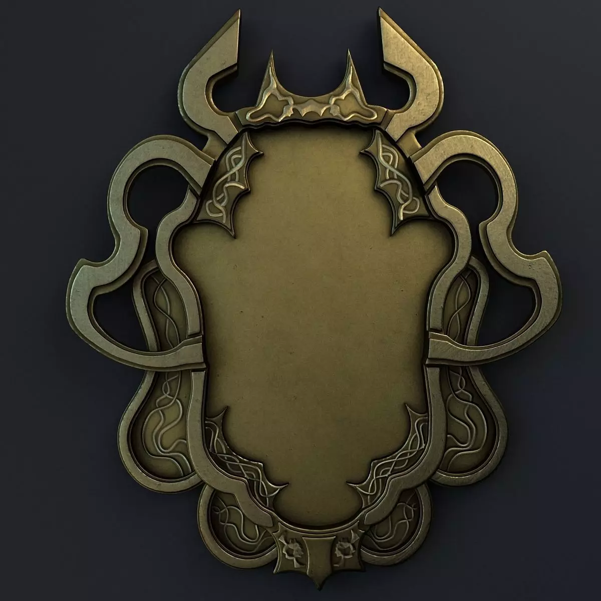 picture frame fantasy 2 3D model_0