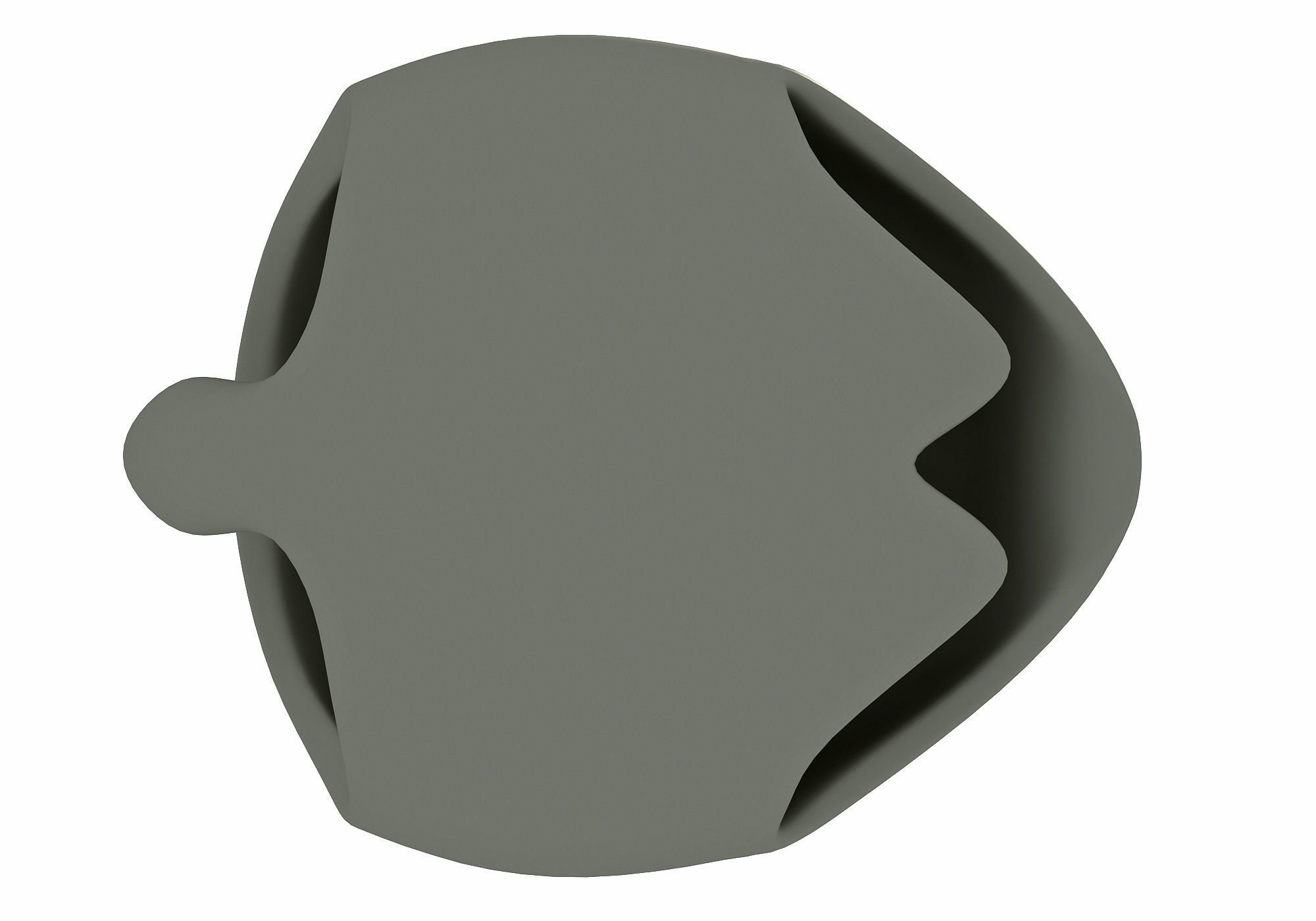 Tortoise Shell Skeleton Low-poly 3D model_7