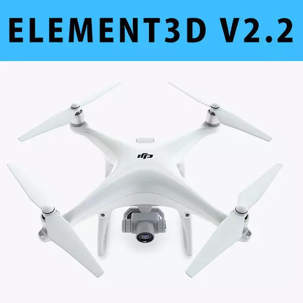 E3D - DJI Phantom 4 PRO 3D 3D model