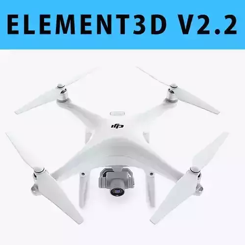E3D - DJI Phantom 4 PRO 3D 