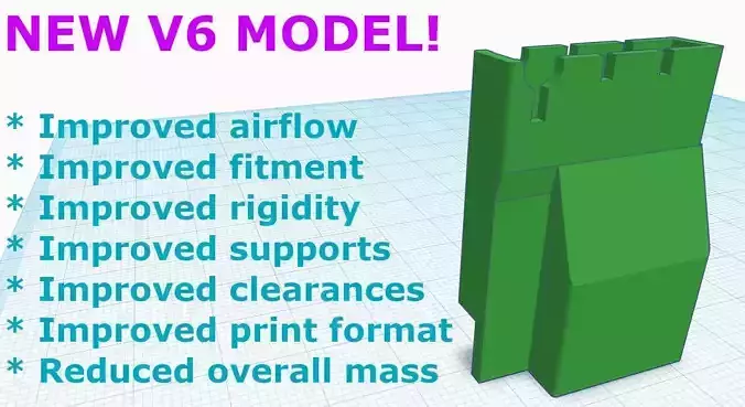 v6 -Nintendo Switch Dock Cooling Mod 3D print model