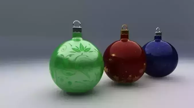 christmas ornament 3D model