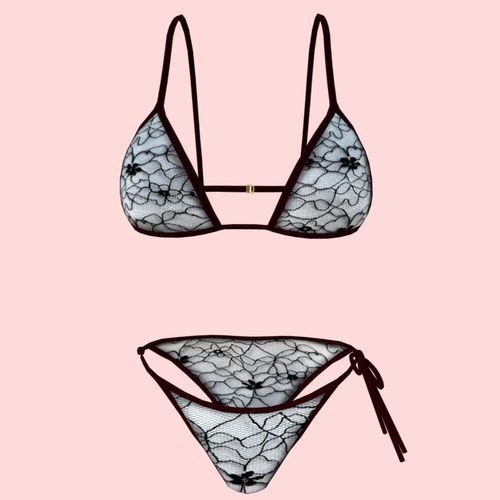 sexy Net bikini P07 Low-poly 3D model