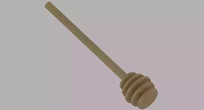 Wood Honey Dipper