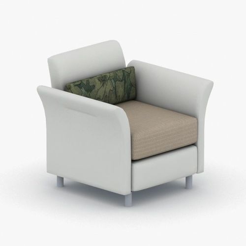 1187 - Armchair Low-poly 3D model