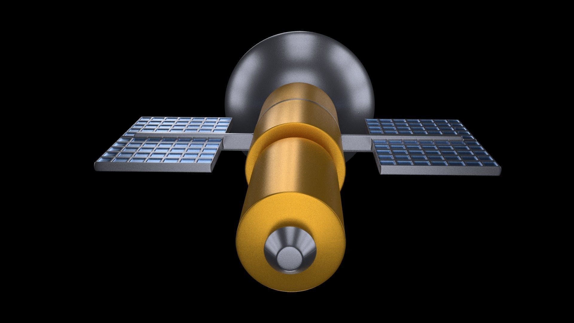 Satellite 3D model_2