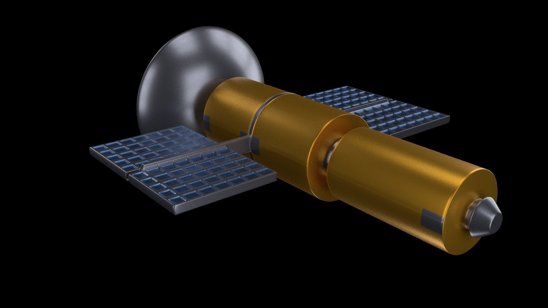 Satellite 3D model_4
