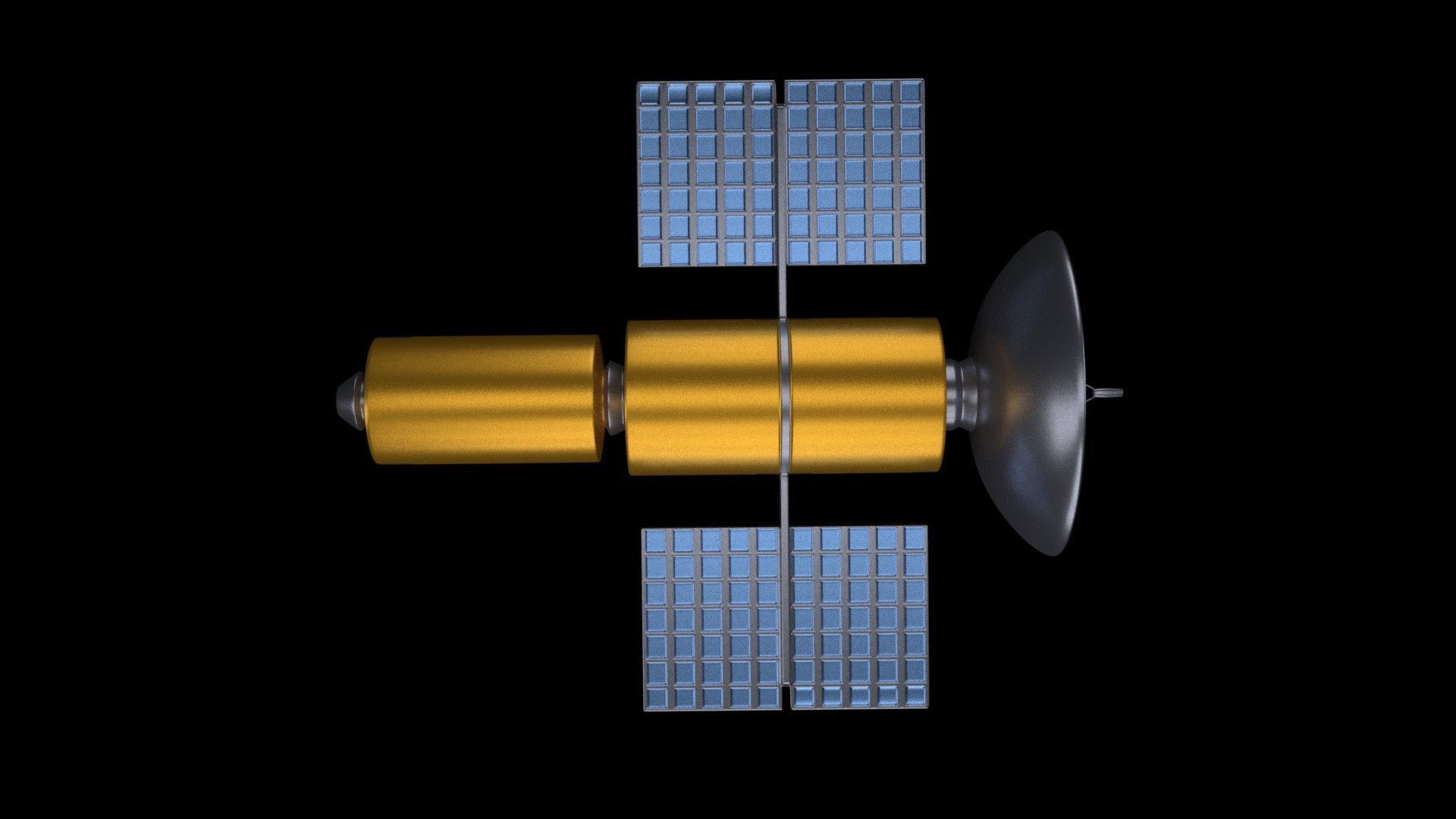 Satellite 3D model_7
