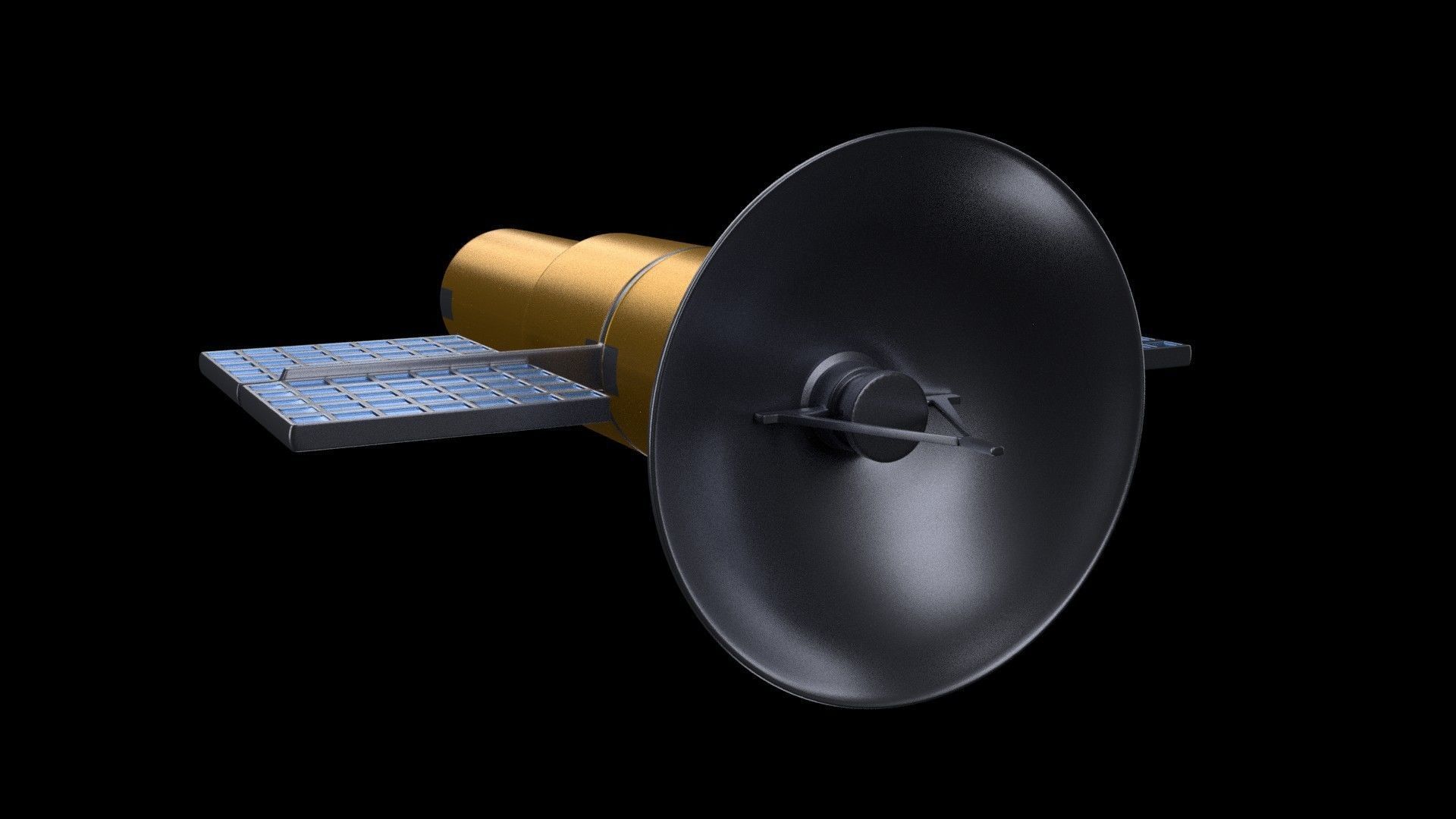 Satellite 3D model_1