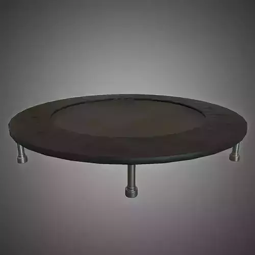 Trampoline round