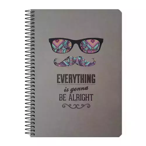 Sketchbook everything is alright notebook