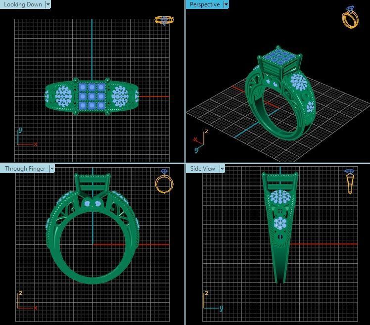 Ring T00680 3D print model_2