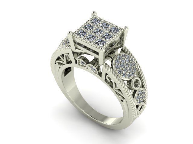 Ring T00680 3D print model_1