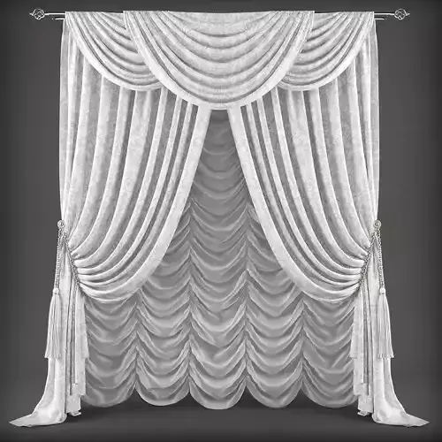 Curtain 3D model 333