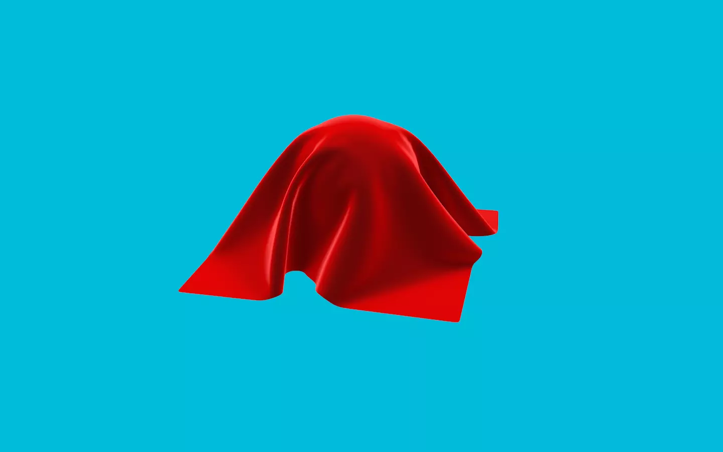 Cloth on the ball Free 3D model_0