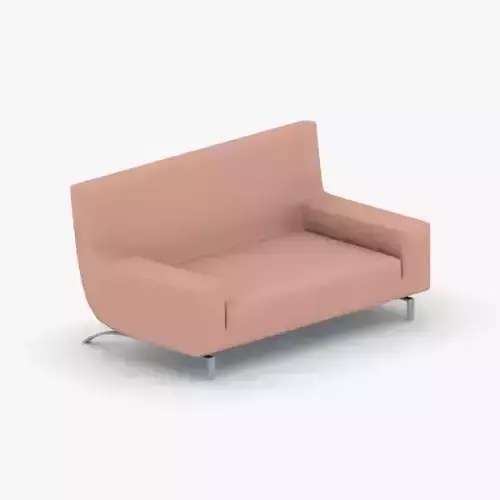 1208 - Sofa Low-poly 3D model