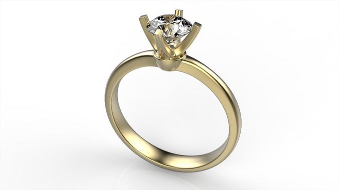 Big Stone Ring Free 3D print model