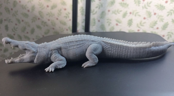 Nile Crocodile  3D print model