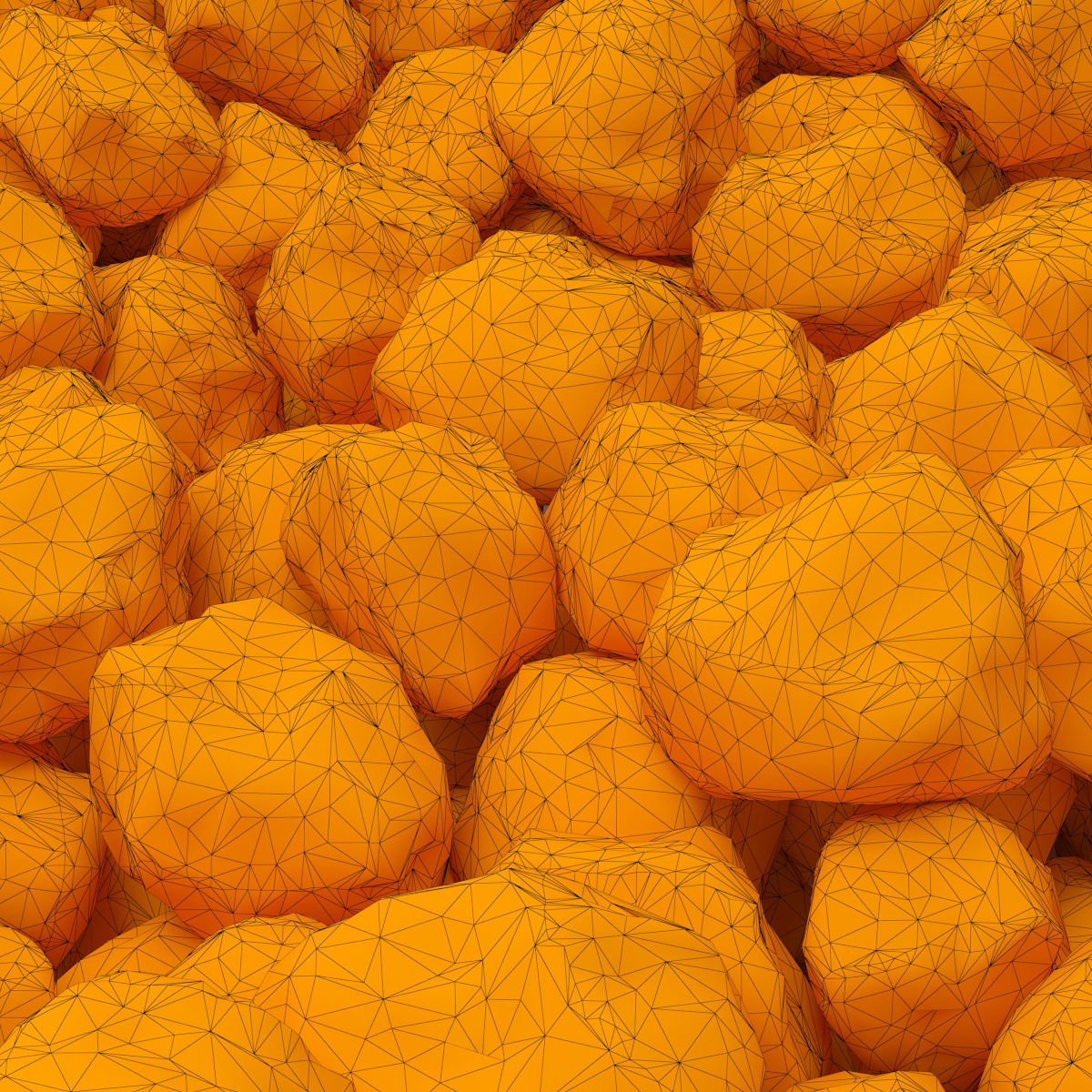 Stone rock collection n9 3D model_7