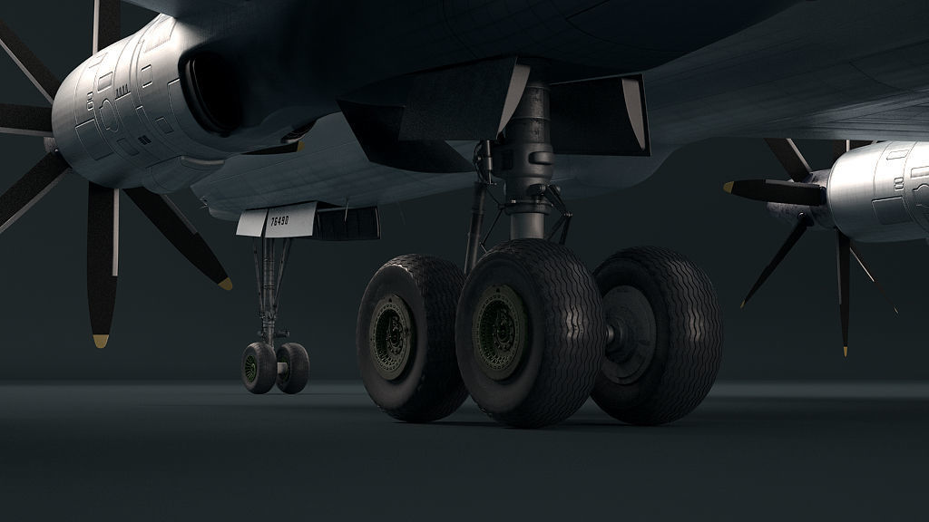 Tupolev Tu-114 3D model_7