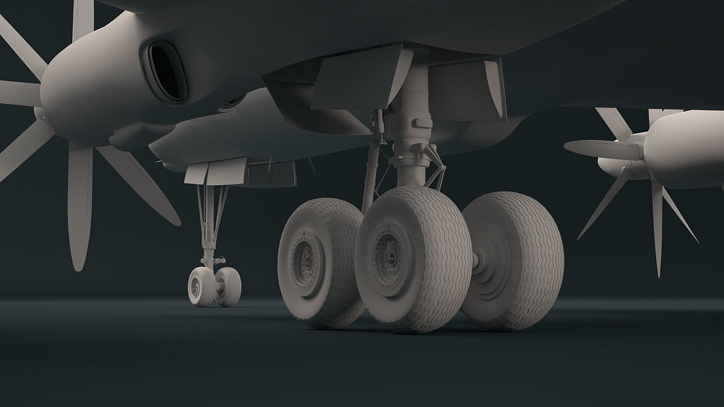 Tupolev Tu-114 3D model_14